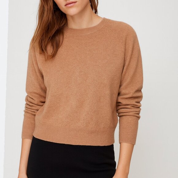 Aritzia The Group Babaton Cashmere Crewneck Sweater, XS - Picture 1 of 6